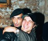 Farid Chopel, ici avec David Ginola