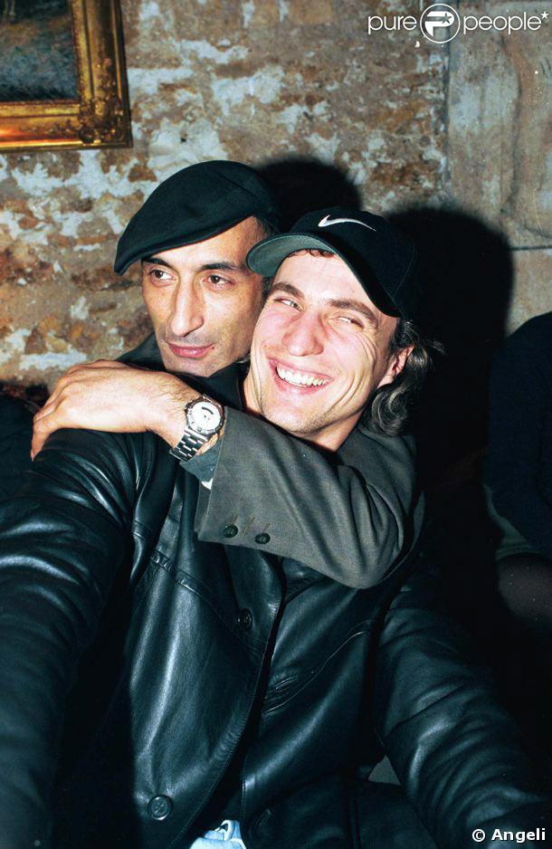 Farid Chopel, ici avec David Ginola