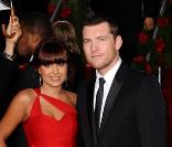 Sam Worthington et celle qui est désormais son ex,la styliste  Natalie Marks en janvier 2010 