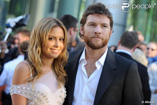 Sam Worthington et celle qui est désormais son ex,la styliste  Natalie Marks en mars 2010 