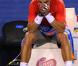 La détresse et la résignation de Rafael Nadal, qui, en janvier 2011, n'a pas pu défendre ses chances en quart de finale de l'Open d'Australie face à son compatriote et ami David Ferrer...