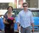 Simon Baker et sa femme dans les rues de Los Angeles (26 janvier 2011)