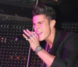 Baptiste Giabiconi en showcase au Queen à Paris, le 27 janvier 2011