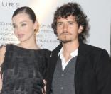 Miranda Kerr et Orlando Boom à Milan, le 25 septembre 2010.
