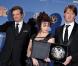Tom Hopper reçoit le prix du meilleur réalisateur à la cérémonie des Director's Guild of America à Los Angeles, le 29 janvier 2011.