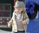Zuma, le fils de Gwen Stefani et Gavin Rossdale, s'éclate avec la nounou à Coldwater, Beverly Hills (fin janvier 2011)