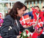 Marie de Danemark inaugure l'aile spécialisée dans le dos de l'hôpital de Middelfart, au Danemark, le 4 février 2011.