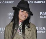 Gabriella Wright à la présentation de la collection Black Carpet de Paule Ka au Carmen à Paris, le 8 février 2011.