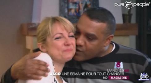 Abdel et Nathalie, candidats de  D&amp;Co , qui ont tenté de revendre la maison redécorée par Valérie Damidot.