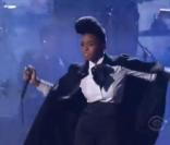 53e cérémonie des Grammy Awards, le 13 Février 2011 : Janelle Monae, B.o.B.