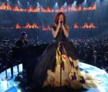 53e cérémonie des Grammy Awards, le 13 Février 2011 : Rihanna, Eminem, Dr Dre