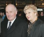Michel Bouquet et sa femme Juliette Carré en 2005 