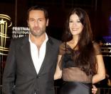 Gilles Lellouche et Mélanie Doutey 