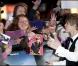 Justin Bieber à l'avant-première de Never say never, à Londres le 16 février 2011