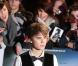 Justin Bieber à l'avant-première de Never say never, à Londres le 16 février 2011