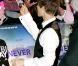 Justin Bieber à l'avant-première de Never say never, à Londres le 16 février 2011