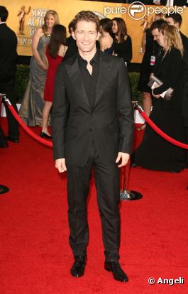 Matthew Morrison, Screen Actors Guild Awards, Los Angeles, le 30 janvier 2011