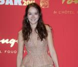 Anaïs Demoustier arrive au gala organisé au restaurant le Fouquet\'s à Paris, le 25 février 2011.