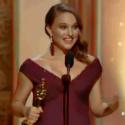 Oscars 2011 : Natalie Portman et son discours de reine enceinte et amoureuse !