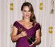 Natalie Portman aux Oscars le 17 février 2011. Elle a été sacrée meilleure actrice