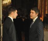 Franck Louvier lors du dîner avec l'invité d'honneur le président d'Afrique du sud, à l'Elysée le 2 mars 2011 à Paris
 &nbsp; 