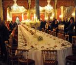 Dîner d'état avec l'invité d'honneur le président d'Afrique du sud, à l'Elysée le 2 mars 2011 à Paris
 &nbsp; 