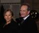 Gérard Longuet et son épouse lors du dîner avec l'invité d'honneur le président d'Afrique du sud, à l'Elysée le 2 mars 2011 à Paris
 &nbsp; 