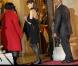 Nicolas Sarkozy et Carla Bruni lors du dîner d'état au Palais de l'Elysée en l'honneur du président de la rébublique d'Afrique du sud le 2 mars 2011 à Paris