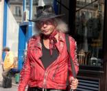 James Goldstein arrive au défilé Balmain durant la Fashion Week de Paris, le 3 mars 2011.