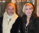 Christian Louboutin et Melita Toscan du Plantier, à l'occasion du dîner organisé par la Maison Chanel en l'honneur de sa nouvelle égérie Blake Lively, lors de la Fashion Week, à Paris, le 5 mars 2011.