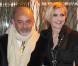 Christian Louboutin et Melita Toscan du Plantier, à l'occasion du dîner organisé par la Maison Chanel en l'honneur de sa nouvelle égérie Blake Lively, lors de la Fashion Week, à Paris, le 5 mars 2011.