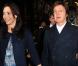 Paul McCartney et Nancy Shevel au défilé Stella McCartney le lundi 7 mars 2011 à Paris