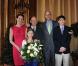 Harlan Coben reçoit la médaille Grand Vermeil, à la mairie de Paris, le 15 mars 2011