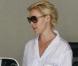 Katherine Heigl en pyjama à son domicile de Los Angeles