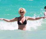 Katherine Heigl en vacances avec son époux à Miami, le 18 mars 2011
