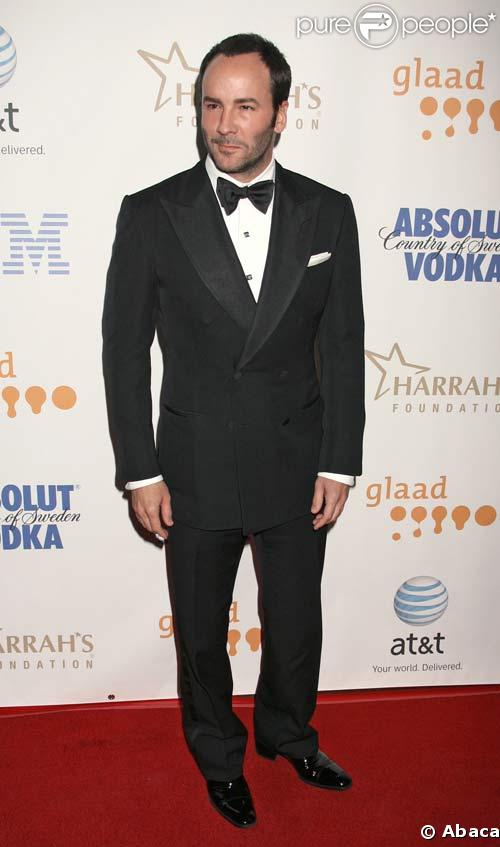 Tom Ford aux 19e GLAAD Awards, le 26/04/08