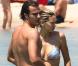 Le champion de foot Alberto Gilardino et sa femme Alice, ici en Sardaigne en juin 2010, viennent de donner naissance à Gemma, le 19 mars 2011.