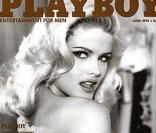 Anna Nicole Smith en couverture de Playboy