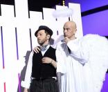 Des images du spectacle  Dans l'oeil des Enfoirés , diffusé le 11 mars sur RTL et TF1.