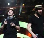 Des images du spectacle  Dans l'oeil des Enfoirés , diffusé le 11 mars sur RTL et TF1.