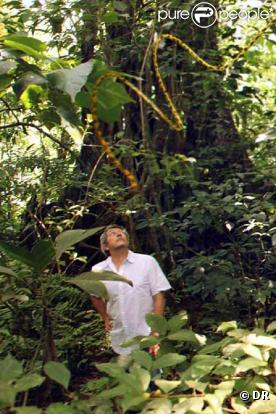 Alain Chabat lors des repérages pour  HOUBA ! Le Marsupilami et l'orchidée de Chicxulub  (film le plus cher produit en 2010 qui sortira le 4 avril 2012), au Mexique, en septembre 2010. 
