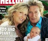Rod Stewart présente son huitième enfant et embrasse une blonde déjantée !