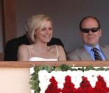 Prince Albert de Monaco et Charlène Wittstock