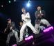 Justin Bieber se produit sur la scène de Bercy, mardi 29 mars 2011.