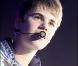 Justin Bieber se produit sur la scène de Bercy, mardi 29 mars 2011.