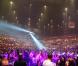 Justin Bieber se produit sur la scène de Bercy, mardi 29 mars 2011.