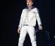 Justin Bieber se produit sur la scène de Bercy, mardi 29 mars 2011.