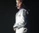 Justin Bieber se produit sur la scène de Bercy, mardi 29 mars 2011.
