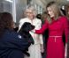 Letizia et Camilla Parker Bowles ont visité un centre d'adoption de chiots à Madrid le 31 mars 2011
