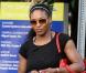 Serena Williams sur la plage à Miami, avec une amie, le 4 avril 2011